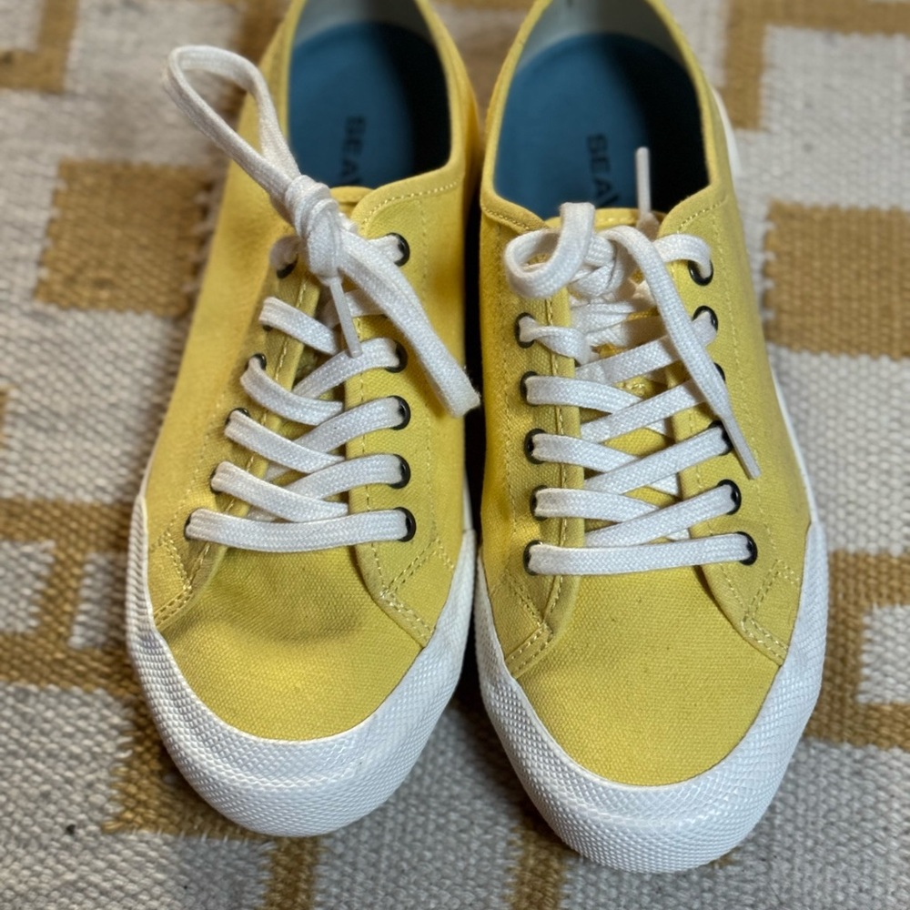 SeaVeas Yellow Monterey Sneakers